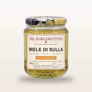 Vasetto di miele di sulla Nel Bergamotteto da 500 g